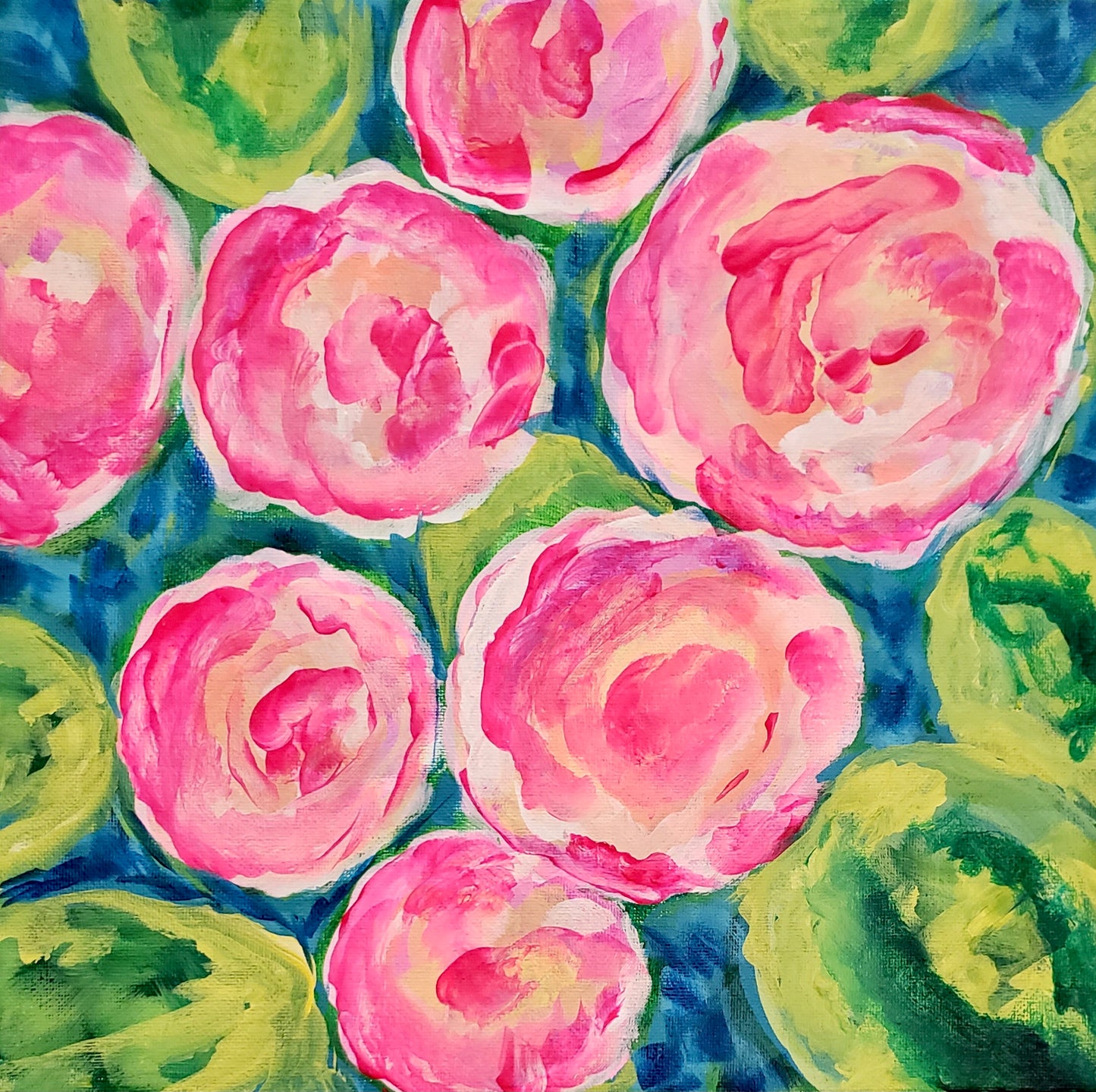 Art Box - Abstract Flowers