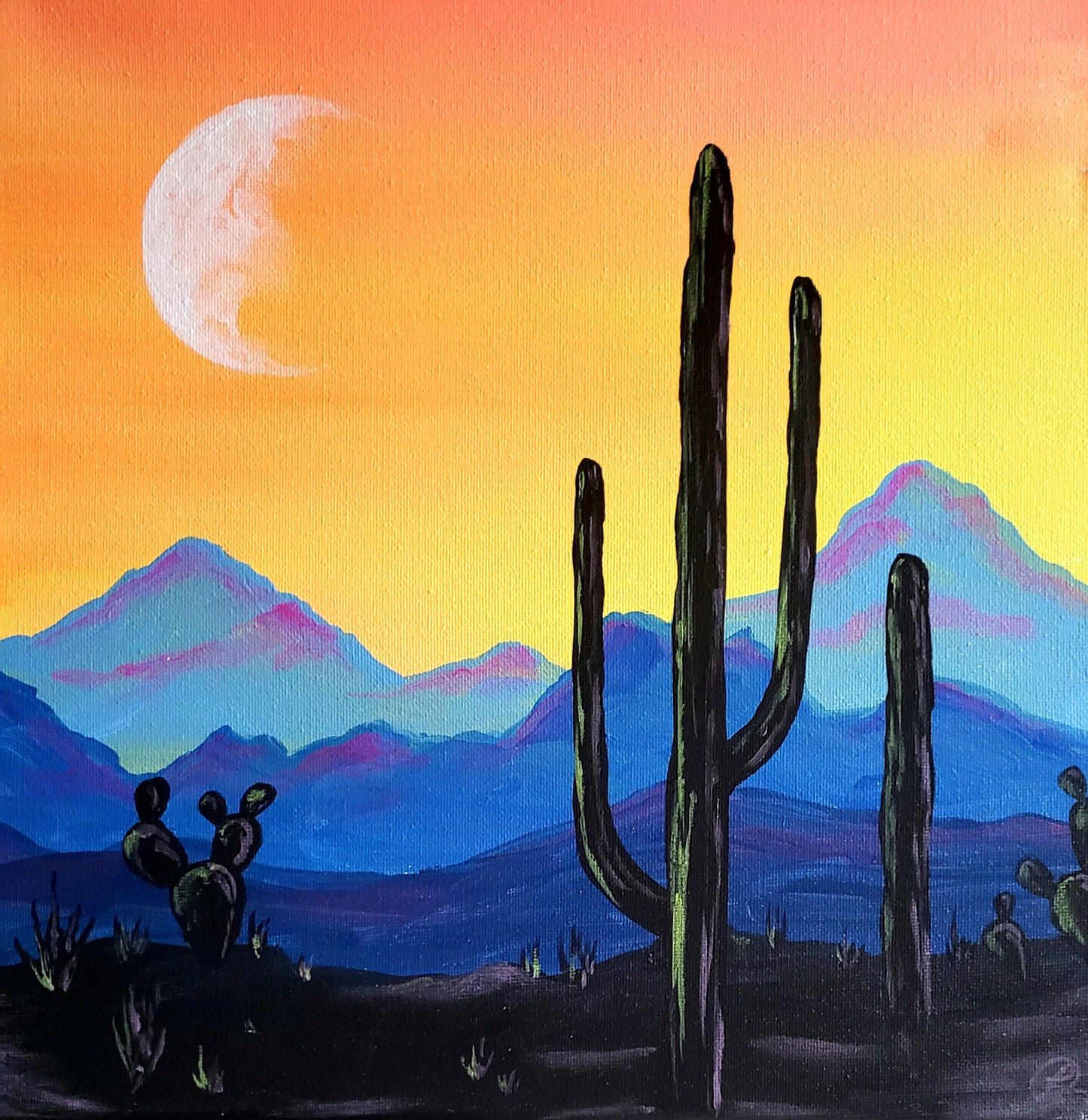 Art Box - Neon Desert