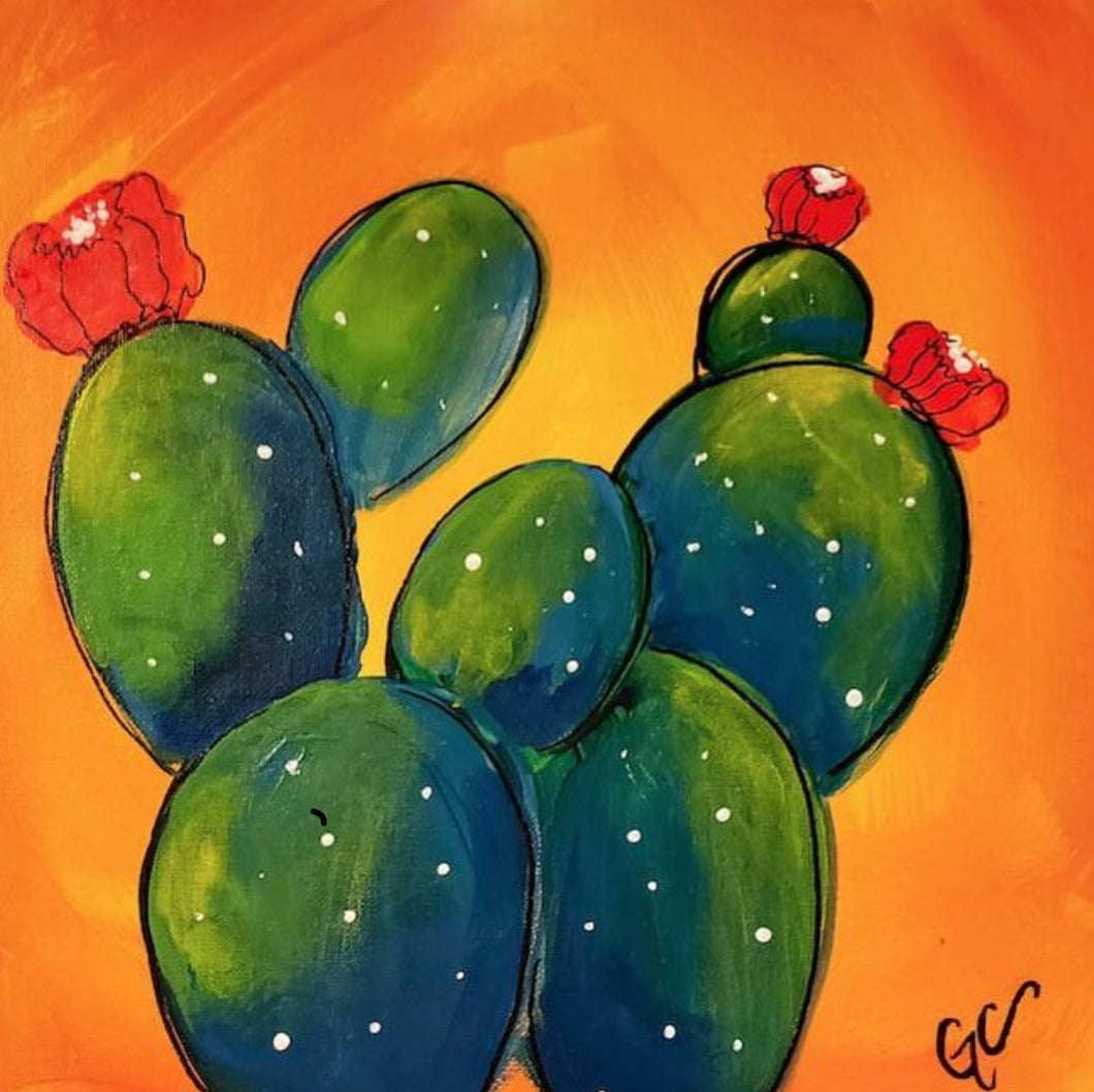 Art Box - Summer Cactus