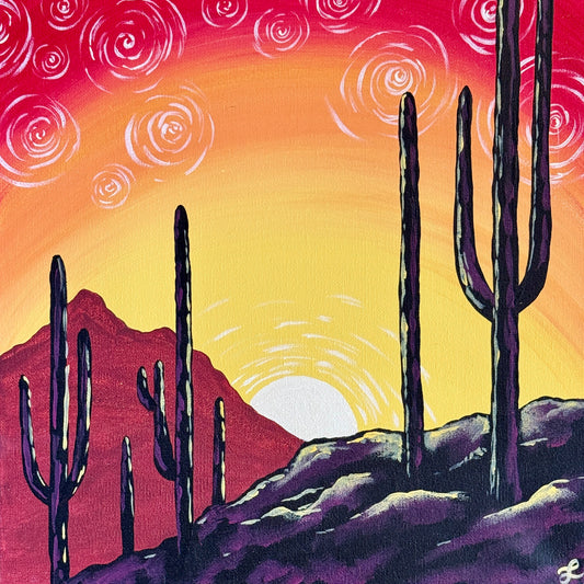 Art Box Painting Kit - Desert Energy