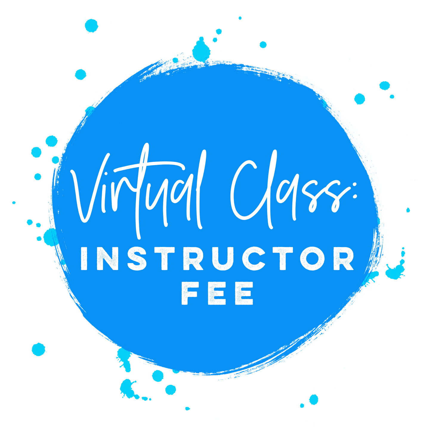 Virtual Class: Instructor Fee