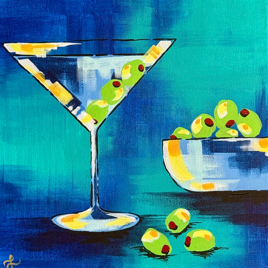 Art Box Painting Kit - Olive Martini