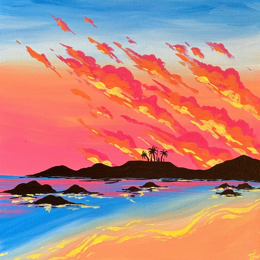 Art Box Painting Kit - Pink Sands