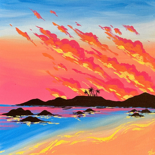 Art Box Painting Kit - Pink Sands