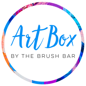 Couples Date Night Art Box - Desert Sky – The Brush Bar Shop