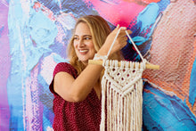 Load image into Gallery viewer, Macramé Wall Hanging Project: Artist Collaboration Series
