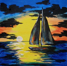 Load image into Gallery viewer, Art Box - Sunset Sail
