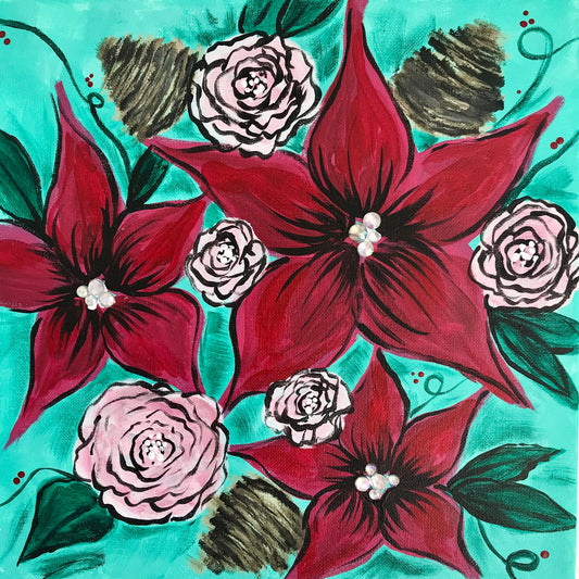 Art Box - Holiday Flowers