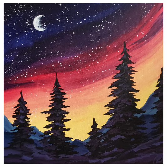 Art Box - Mountain Sunset
