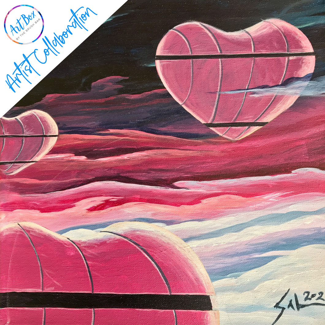 Heartscapes by Sal Cosenza: Art Box Artist Collaboration